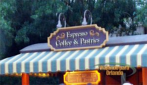 Espresso Coffee and Pastries