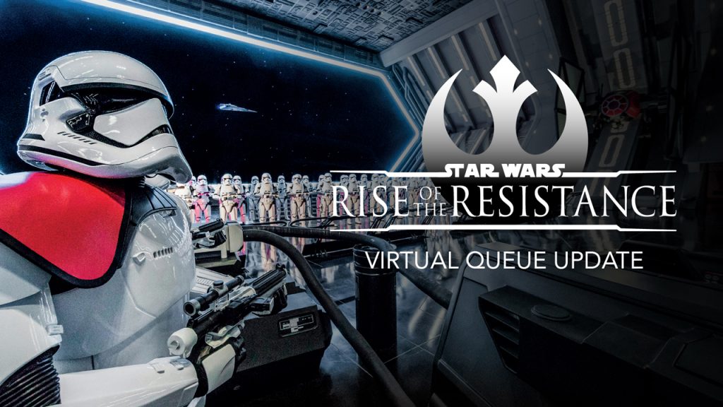 Star Wars: Rise of the Resistance Virtual Queue Update