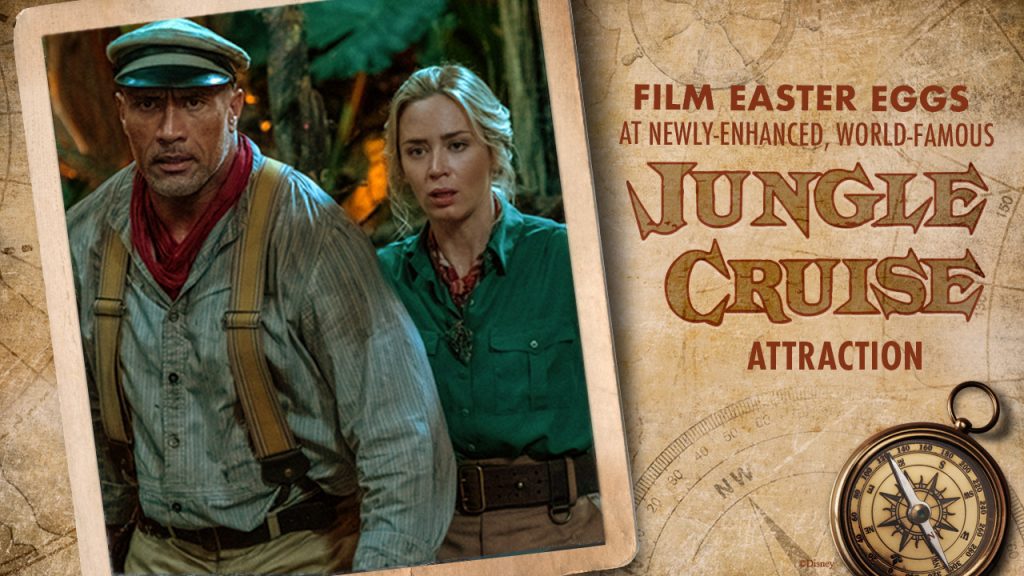 Dwayne Johnson is Frank Wolff and Emily Blunt is Lily Houghton in Disneys "Jungle Cruise"