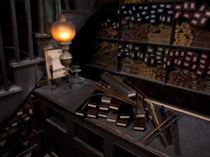 Guia sobre varinhas e feitiços em The Wizarding World of Harry Potter