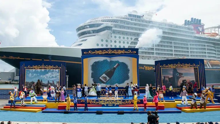 Disney Cruise Line dá as boas-vindas oficialmente ao Disney Wish